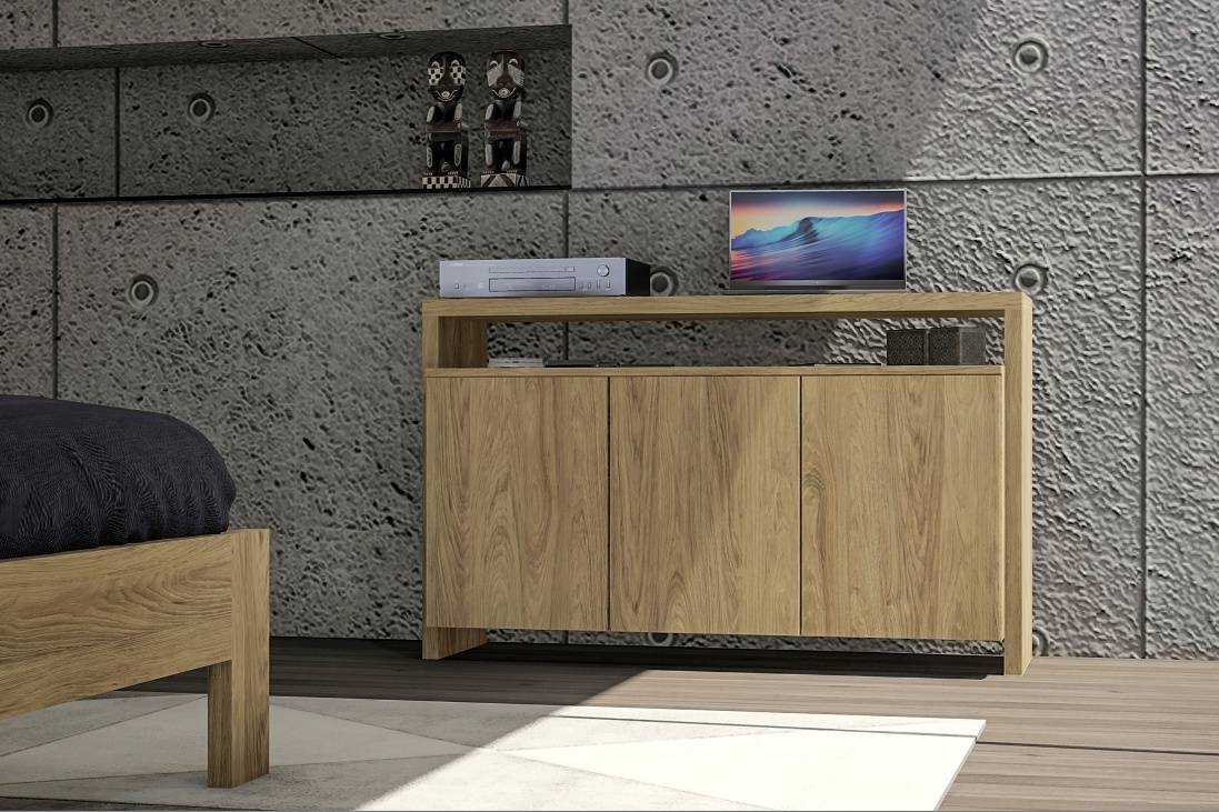 Komoda LP 135/3D – Model Funkčnej Elegancie